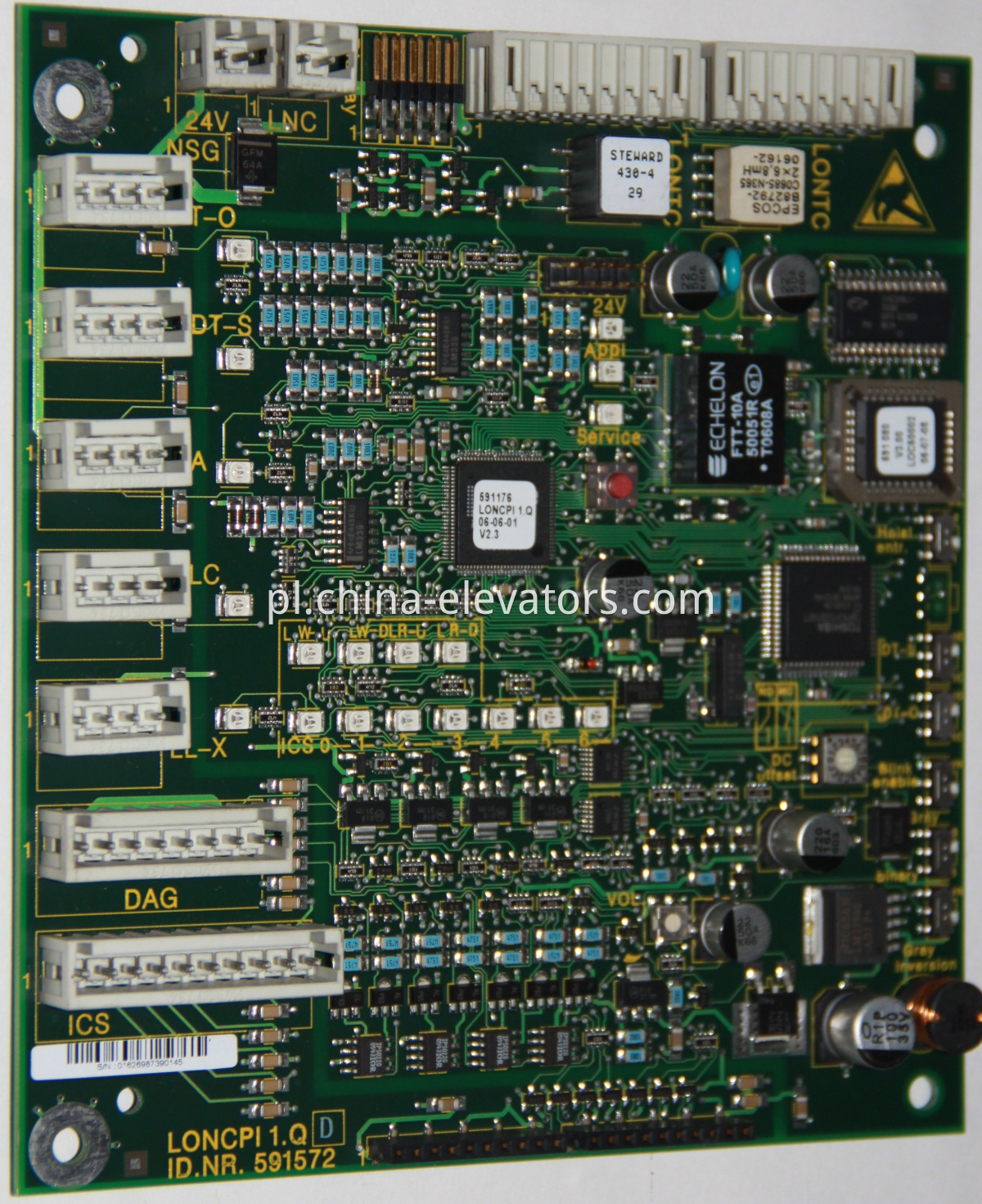 Schindler Elevator Cabin Communication Board 591572